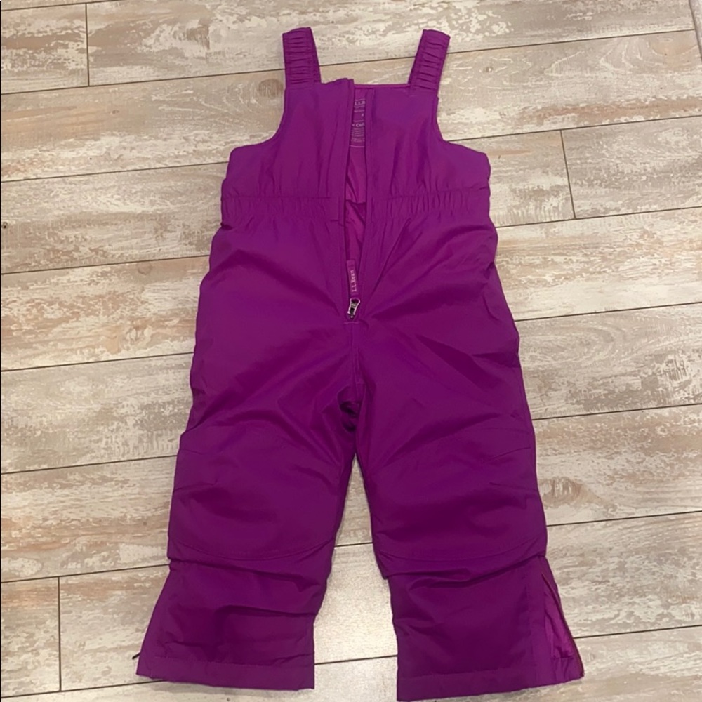LL bean Cold buster snow bib